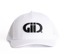 Load image into Gallery viewer, GiiC Black 3D White Hat
