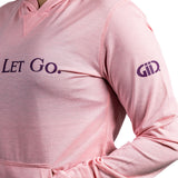 Women's Cut Lightweight Just Let Go Hoodies in 3 colors
