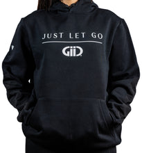 Load image into Gallery viewer, Just Let Go GiiC Bombay BLK/WHT Winter Unisex Hoodie
