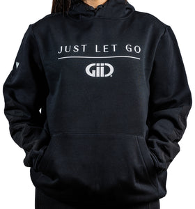 Just Let Go GiiC Bombay BLK/WHT Winter Unisex Hoodie