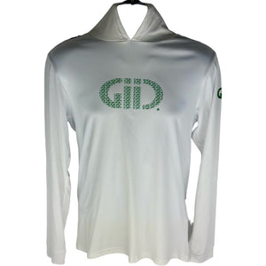 GiiC Unisex White Hoodie with Masters Green logos