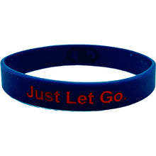 Load image into Gallery viewer, Just Let Go GiiC Navy and Orange Bracelet
