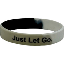 Load image into Gallery viewer, Just Let Go GiiC Black White and Grey Bracelet
