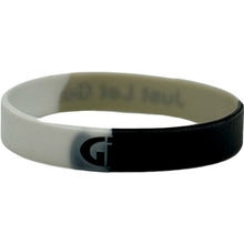 Load image into Gallery viewer, Just Let Go GiiC Black White and Grey Bracelet
