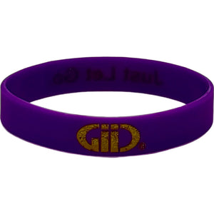 Just Let Go GiiC Purple and Gold Bracelet