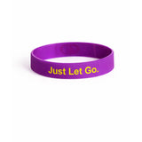 Just Let Go GiiC Purple and Gold Bracelet