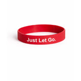 Just Let Go GiiC Crimson and White bracelet
