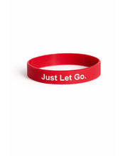 Load image into Gallery viewer, Just Let Go GiiC Crimson and White bracelet
