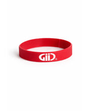 Load image into Gallery viewer, Just Let Go GiiC Crimson and White bracelet
