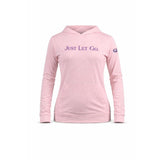 Women's Cut Lightweight Just Let Go Hoodies in 3 colors