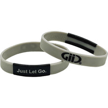 Load image into Gallery viewer, Just Let Go...GiiC Black Metal Wristbands
